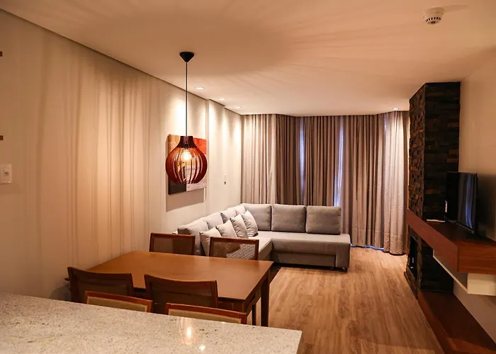 Fantastico Flat No Serra Class Em Canela-Rs