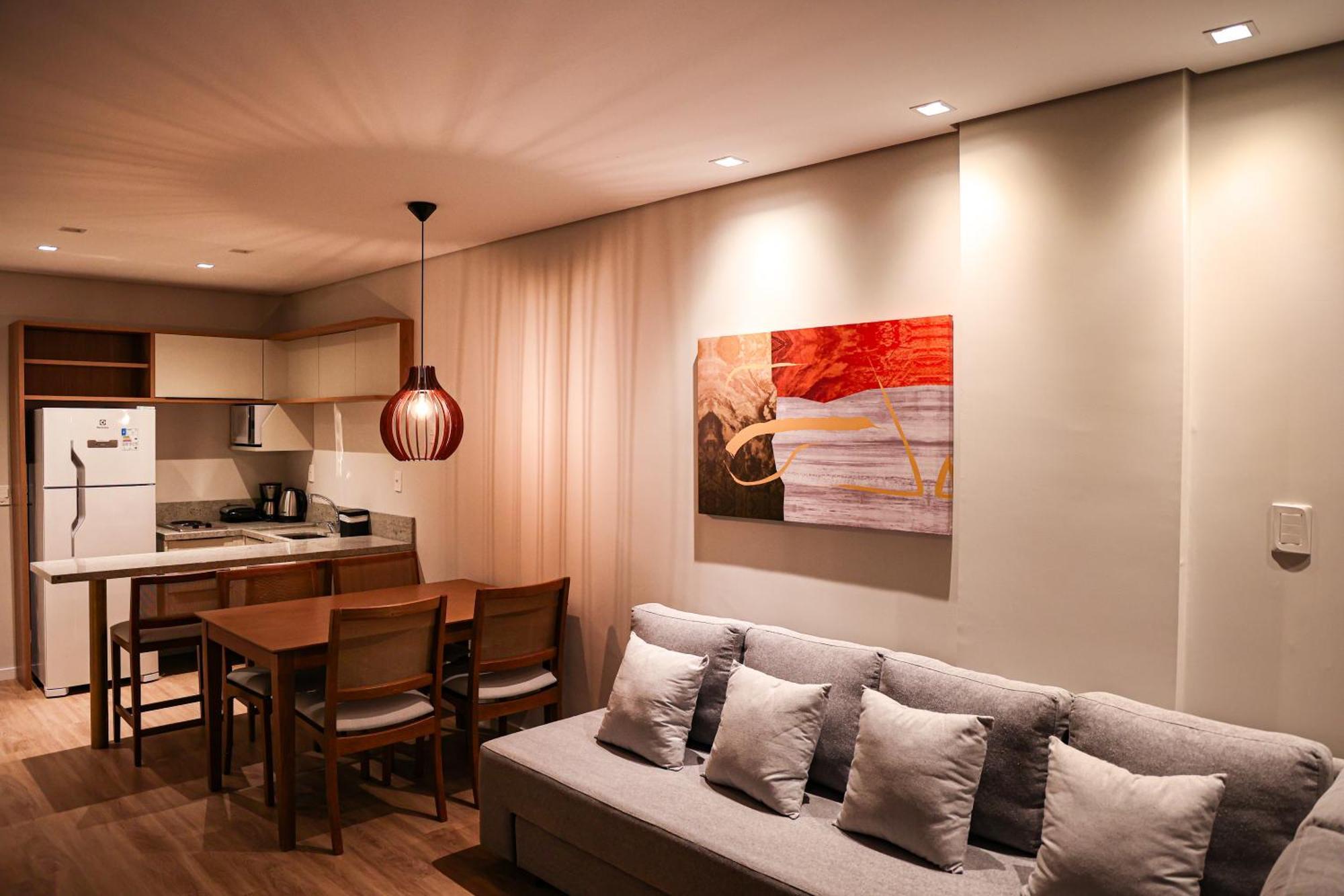 Fantastico Flat No Serra Class Em Canela-rs Apartment *