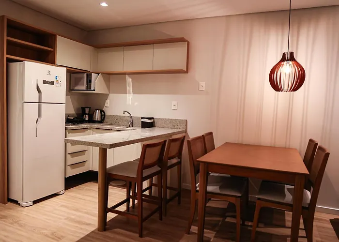 Fantastico Flat No Serra Class Em Canela-Rs